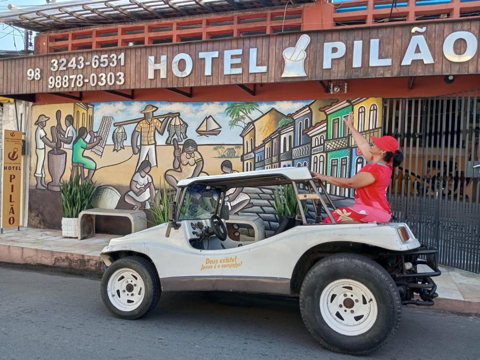 Hotel Pilao São Luís Exteriör bild