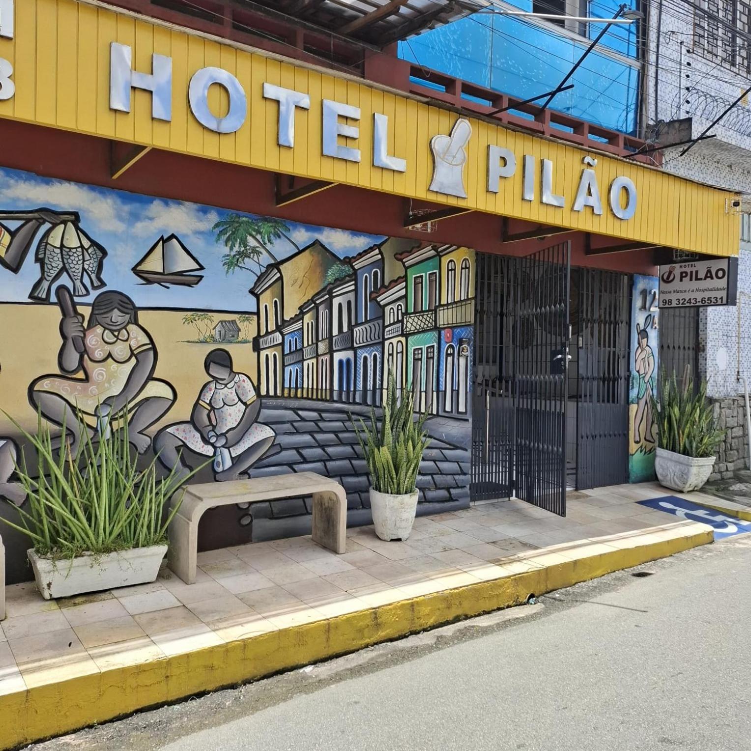 Hotel Pilao São Luís Exteriör bild